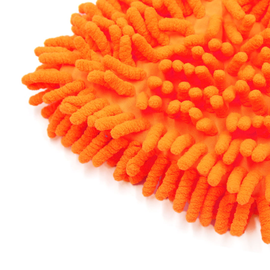 Auto Vehicle Protective Microfiber Chenille Car Wash Glove Anti Scratch Orange