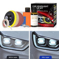 Car Headlamp Repair Tool Set Auto Headlight Restoration System Light Polisher