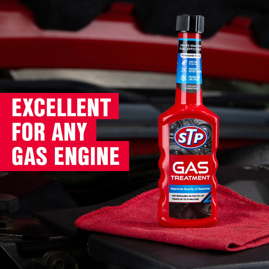 STP Gas Treatment For Any Gasoline Engine - 5.25 FL OZ (2 Count)