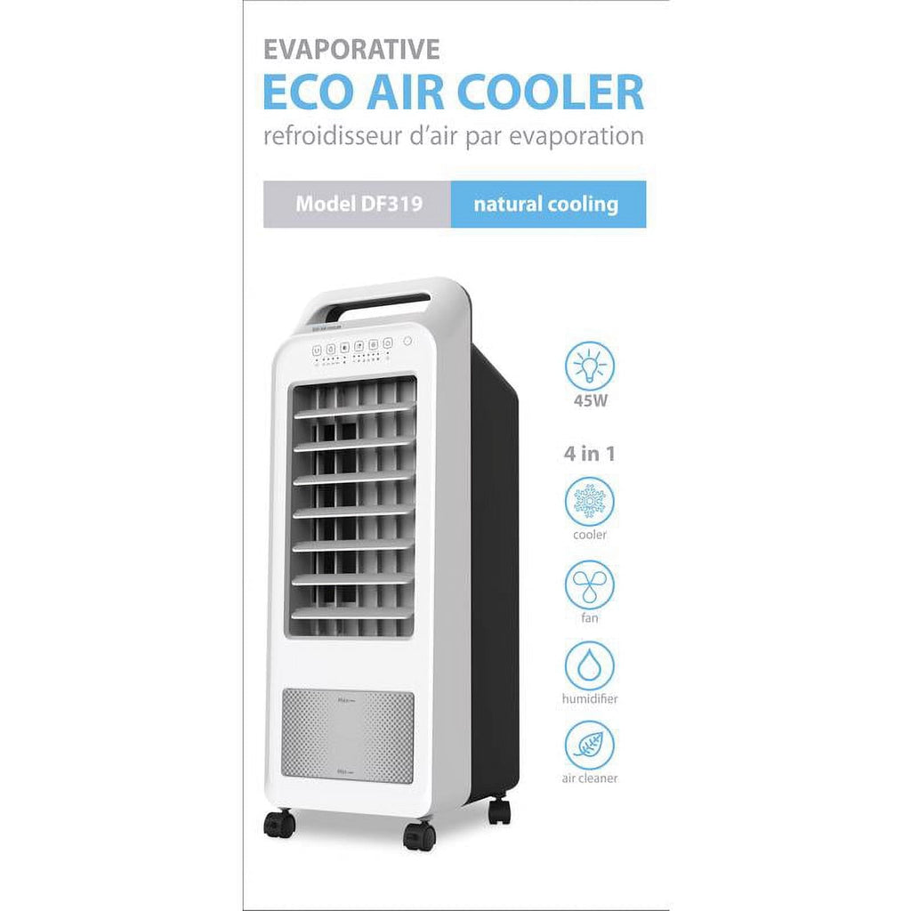 Floater Imports White 45W 150 sq. ft. Coverage Portable Evaporative Cooler 1.45 gal