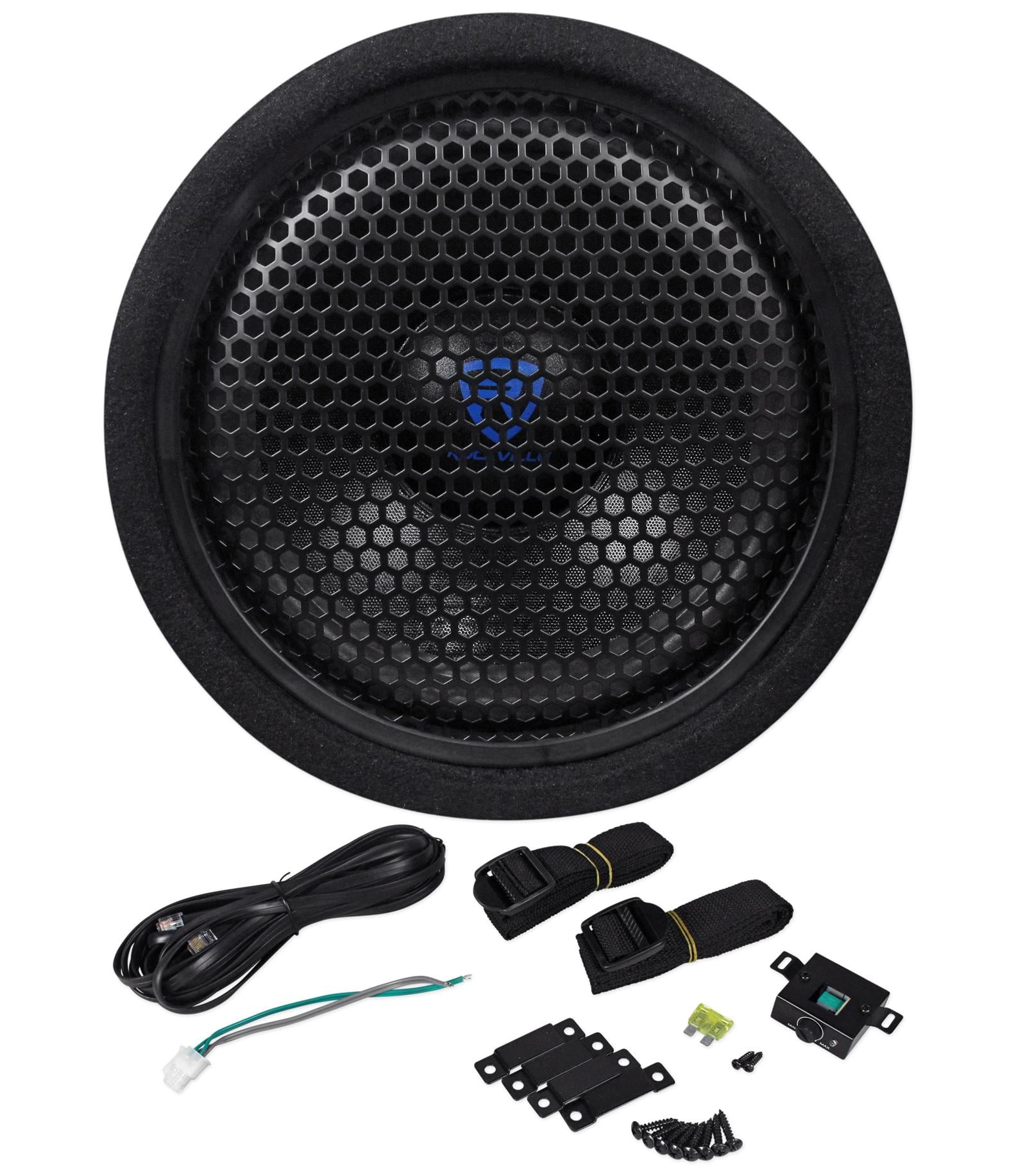 Rockville RTB10A 10" 500w Powered Subwoofer Bass Tube + Bass Remote