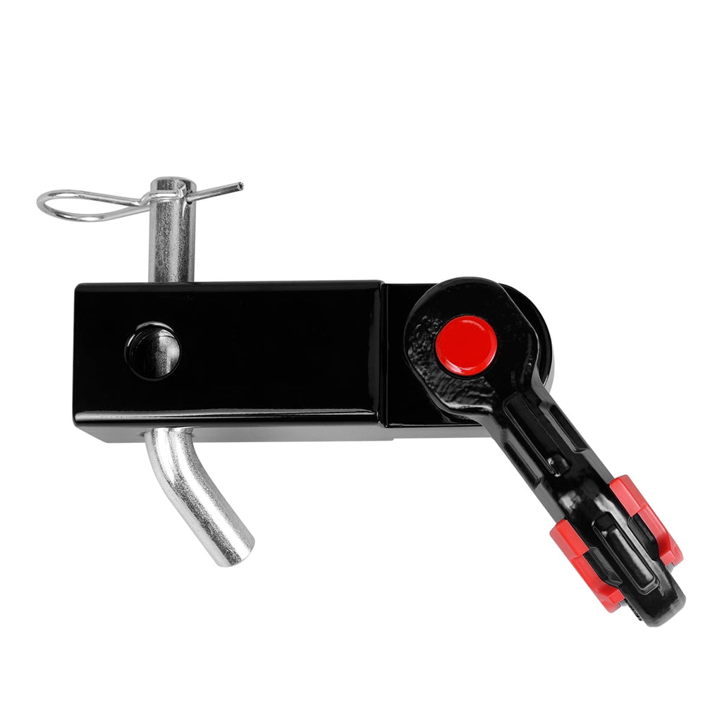 WOLFSTORM 2" Trailer Hitch Shackle Receiver 3/4" D-Ring Shackle Recovery For Truck Jeep SUV