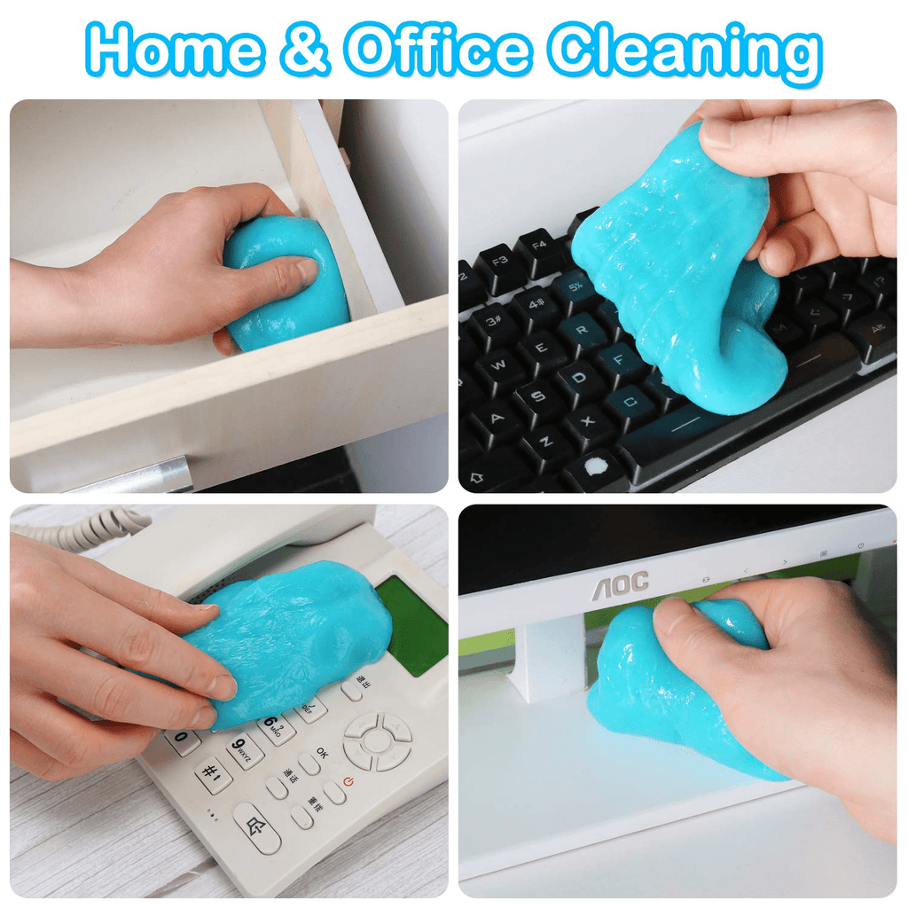 Car Cleaning Gel, Cleaning Gel for Car Cleaning Putty Car Slime for Cleaning Car Detailing Putty Detail Tools Car Interior Cleaner Automotive Car Cleaning Kits Keyboard Cleaner