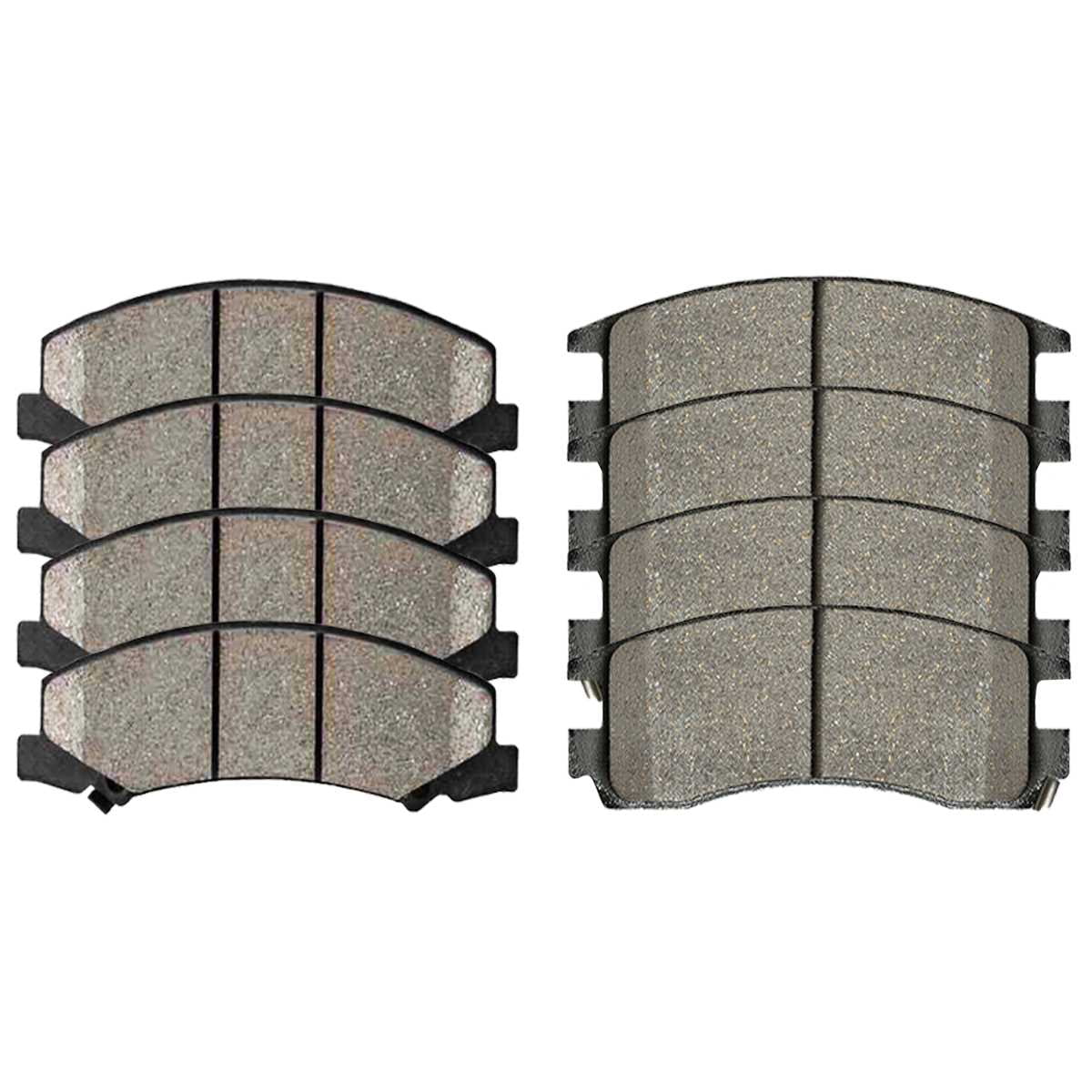AutoShack Front and Rear Ceramic Brake Pads Kit Replacement for 2006-2007 Chevrolet Monte Carlo 2006-2010 Impala 2008-2009 Buick LaCrosse Allure 3.5L 3.9L 5.3L V6 V8 FWD