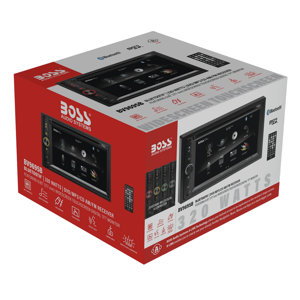 BOSS Audio Systems BV9695B Car Audio Stereo System