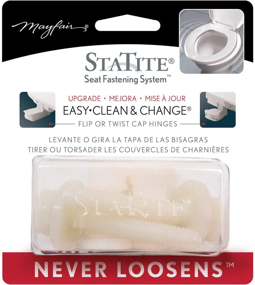 Mayfair STA-TITE Toilet Seat Fastening Hardware Upgrade Kit, STATITE