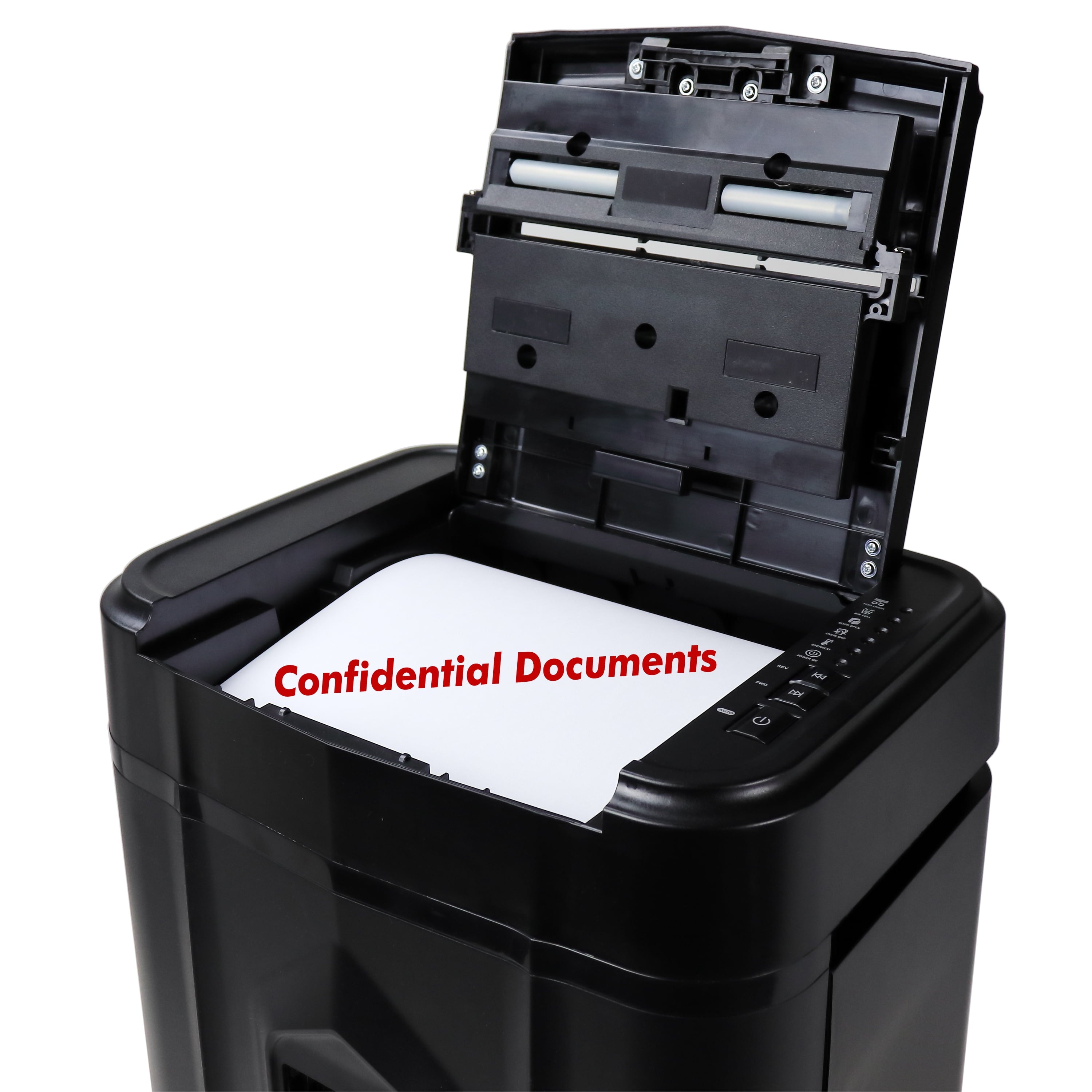 Aurora GB 120-Sheet Auto Feed Micro-Cut Paper Shredder with Pullout Basket