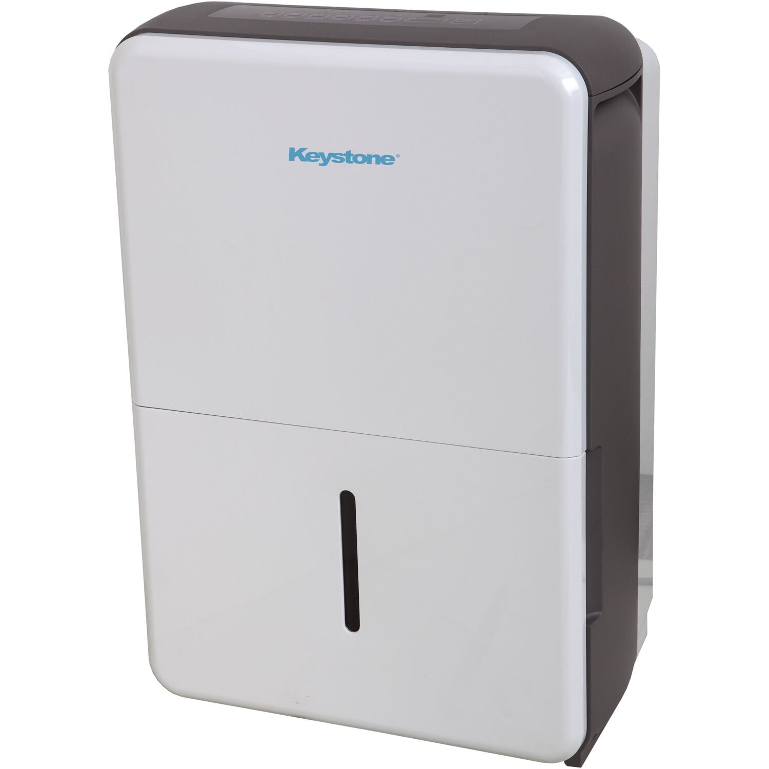 Keystone 22 pt 1,500 sq ft Dehumidifier in White - Energy Efficient, Bucket Full Indicator
