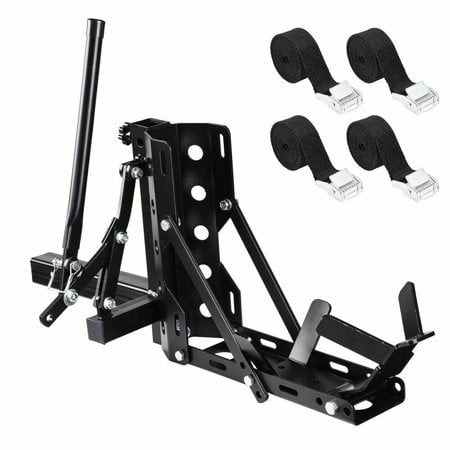 Kojem 800lb Motorcycle Trailer Hitch Carrier Tow Dolly Hauler Mount Rack 2 " Heavy Duty Steel