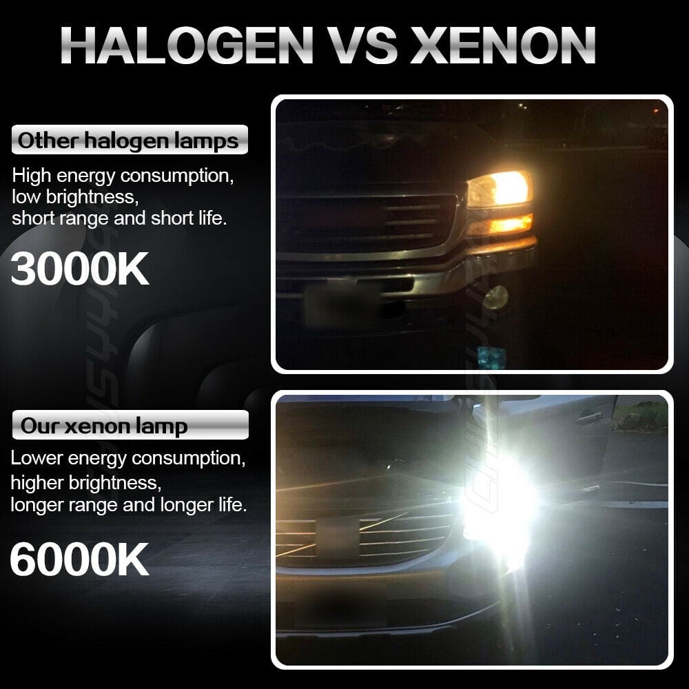 For Acura TL 2004 2005 2006 Front HID Headlight High/Low Beam Fog Light 4×Bulbs