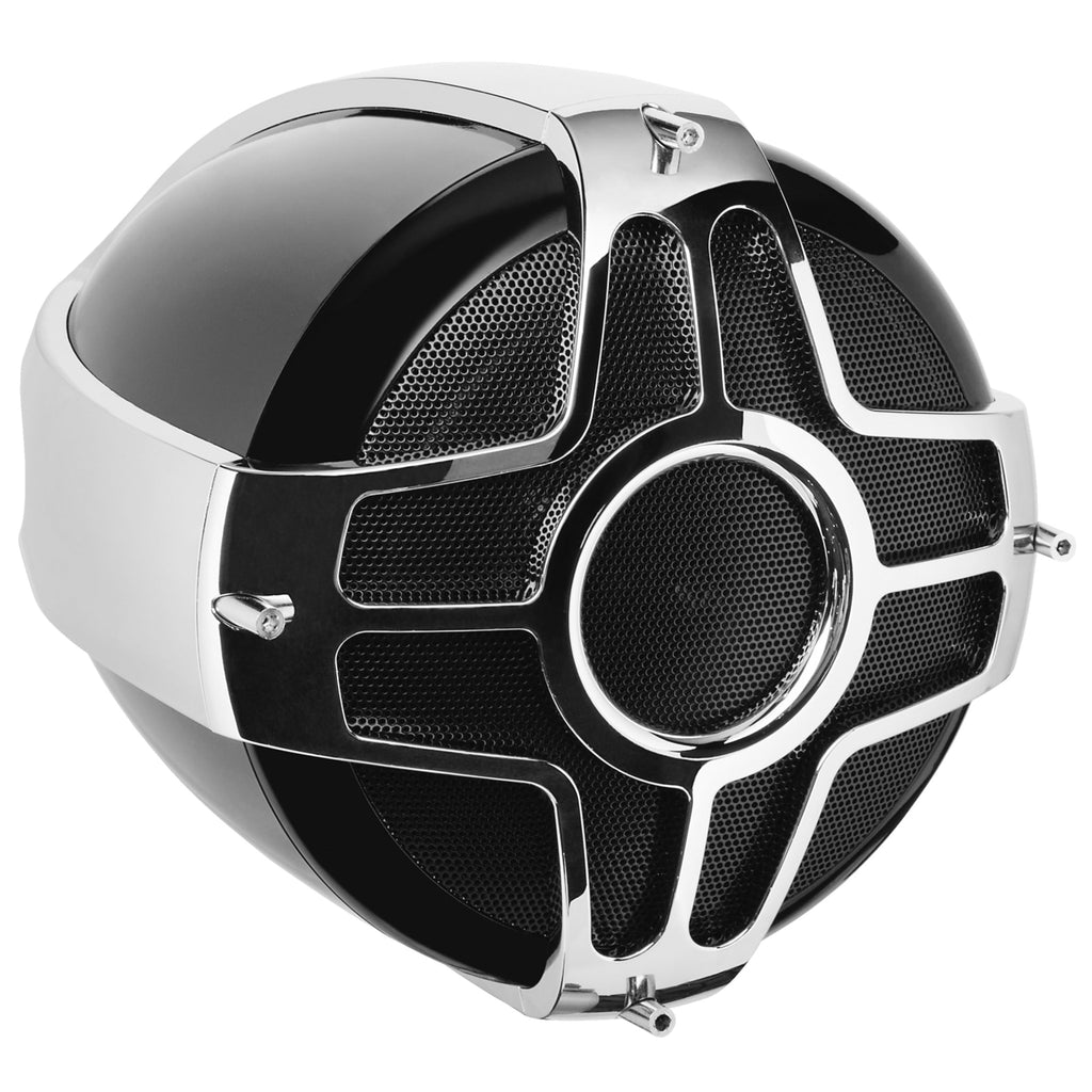 BOSS Audio Systems MC750B Motorcycle Speaker Amplifier, Bluetooth, 4” Speakers