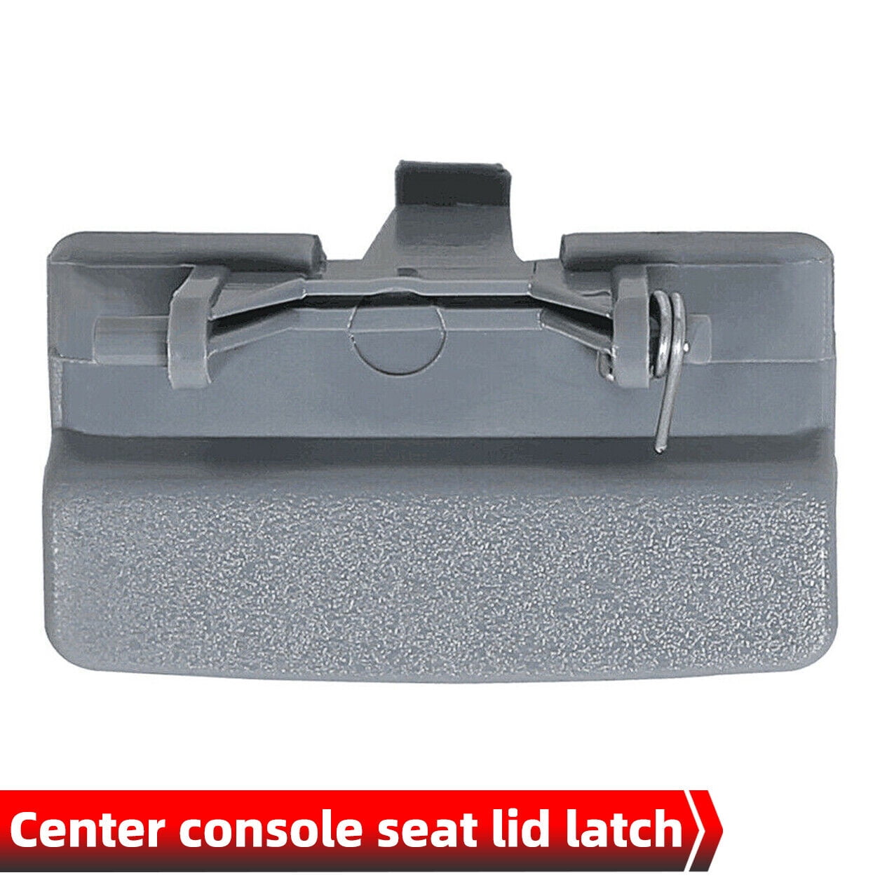 Kojem Center Console Jump Seat Lid Latch for 2010-2018 Ford F150 F-150 Replacement for BL34-18672A66 Gray