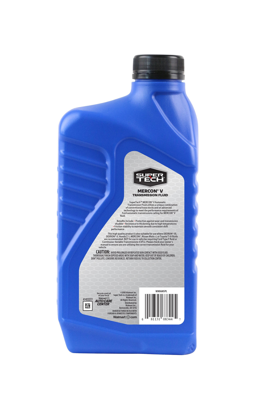 Super Tech MERCON V Automatic Transmission Fluid, 1 Quart