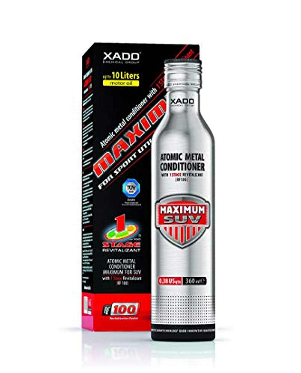 Xado Atomic Metal Conditioner Maximum SUV with 1 Stage Revitalizant 60K Engine Treatment and Additive for up to 10  Qt Oil