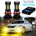 Golden Yellow 2pcs 3000k H11 H16 LED Fog Light Bulb for Nissan Altima 2007-2017