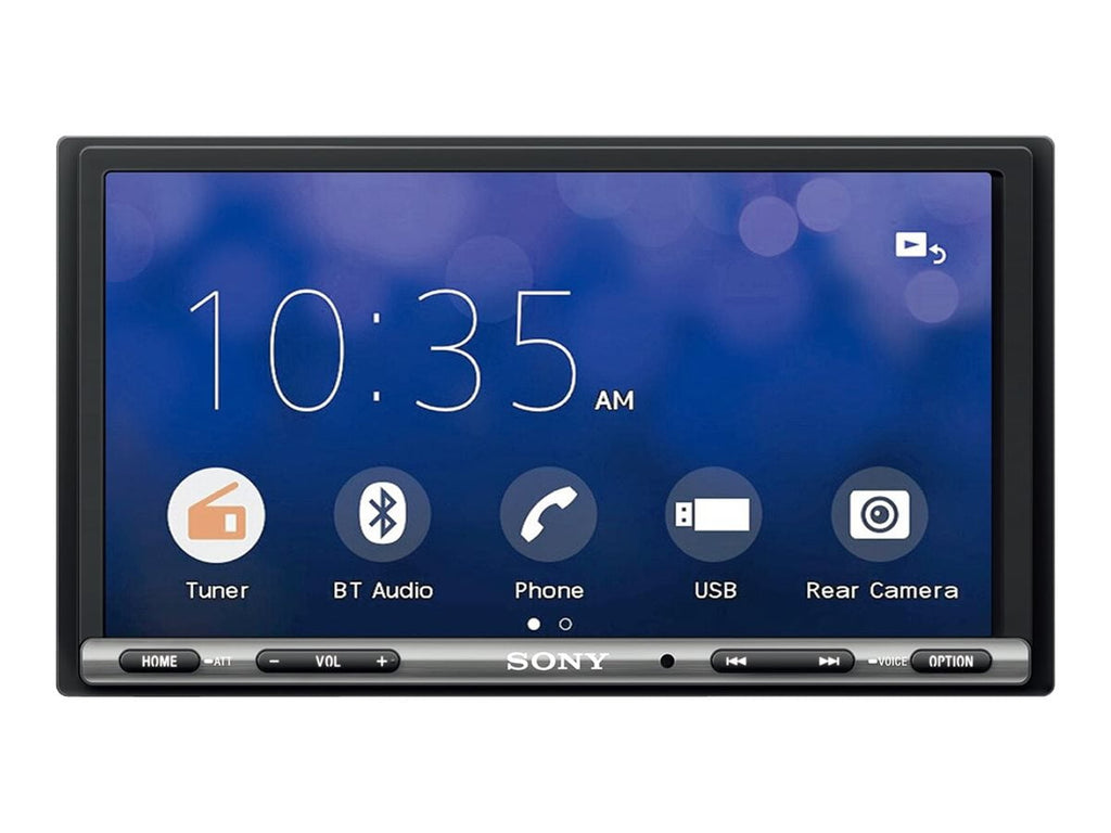 Sony XAV-AX150 - Digital receiver - 7" Touch Screen Display - Double-DIN In-Dash Unit - 55 Watts x 4