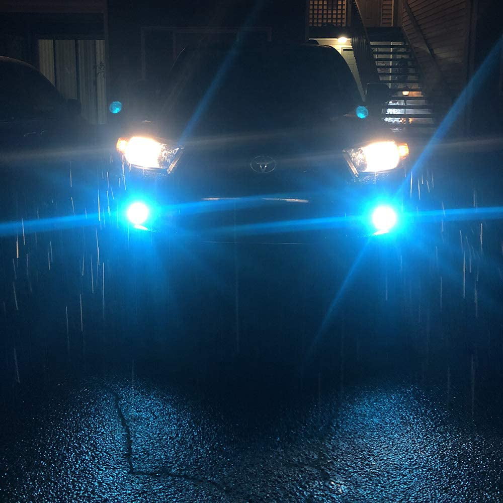 H9 H11 High/Low Beam LED Headlight and H11 Foglight Bulbs for 2007-2018 Nissan Altima 8000K Ice Blue,6pc