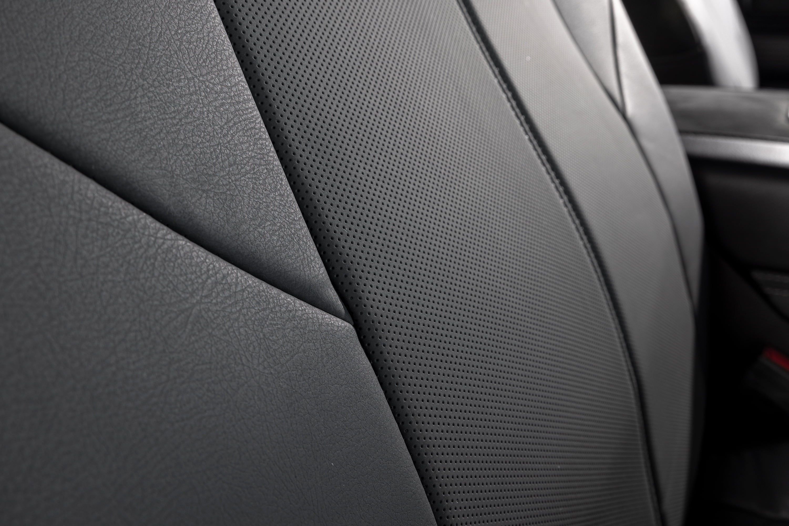 Auto Drive Custom Leather Car Seat Cover Fit for Dodge Ram 1500 2013-2019 Grey