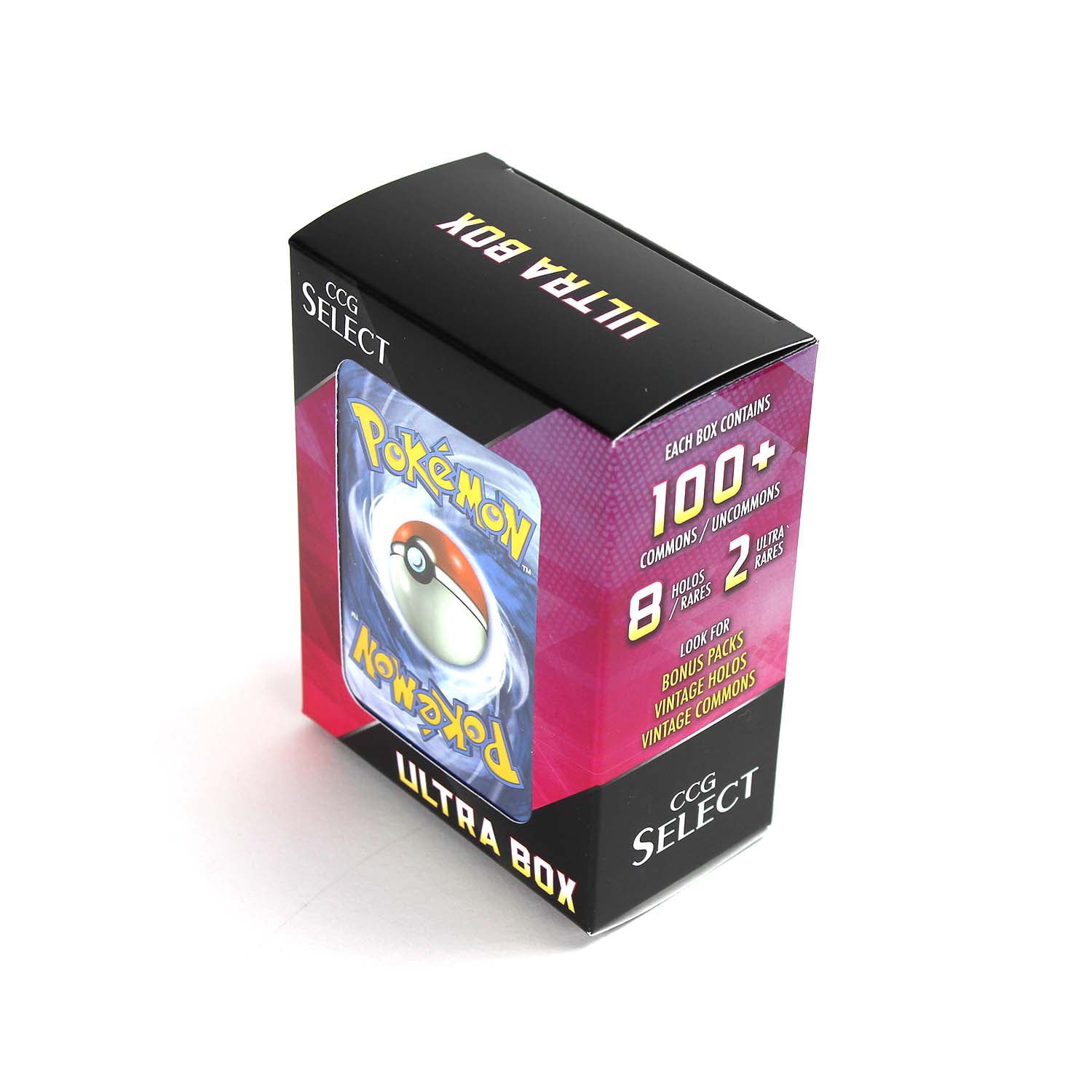 Ultra Box | 100 Cards | 2 Guaranteed Ultra Rares | Plus 8 Holos or Rare Cards | Compatible with Pokemon Cards