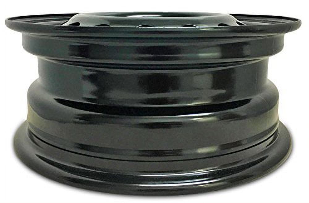 Wheel Rim for 2006-2017 Hyundai Accent 14 in Black Steel Rim Direct Fit