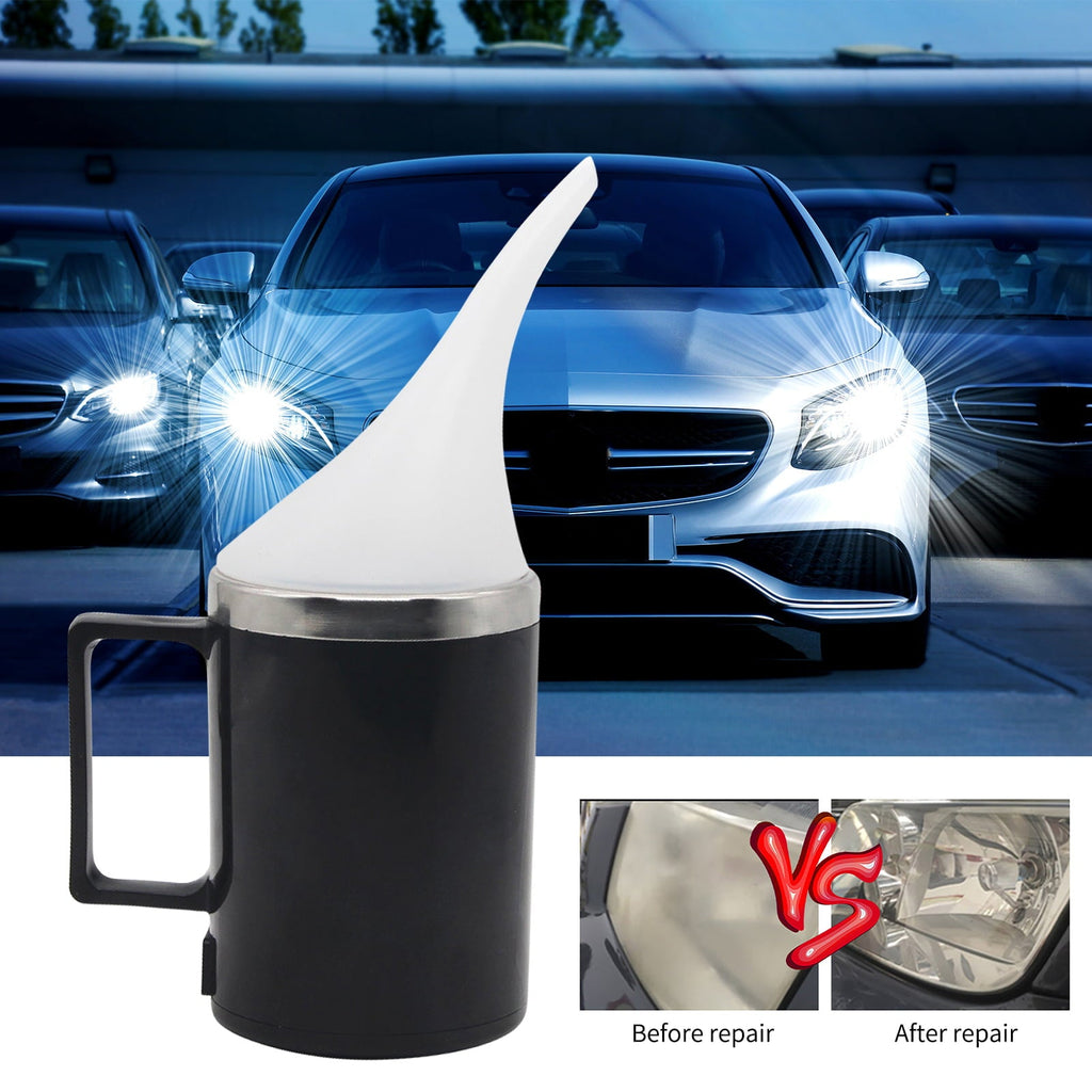 KUNyu 220V Headlight Lens Atomizing Cup Restoration Heating Headlight Lens Polish Tool for Vehicles