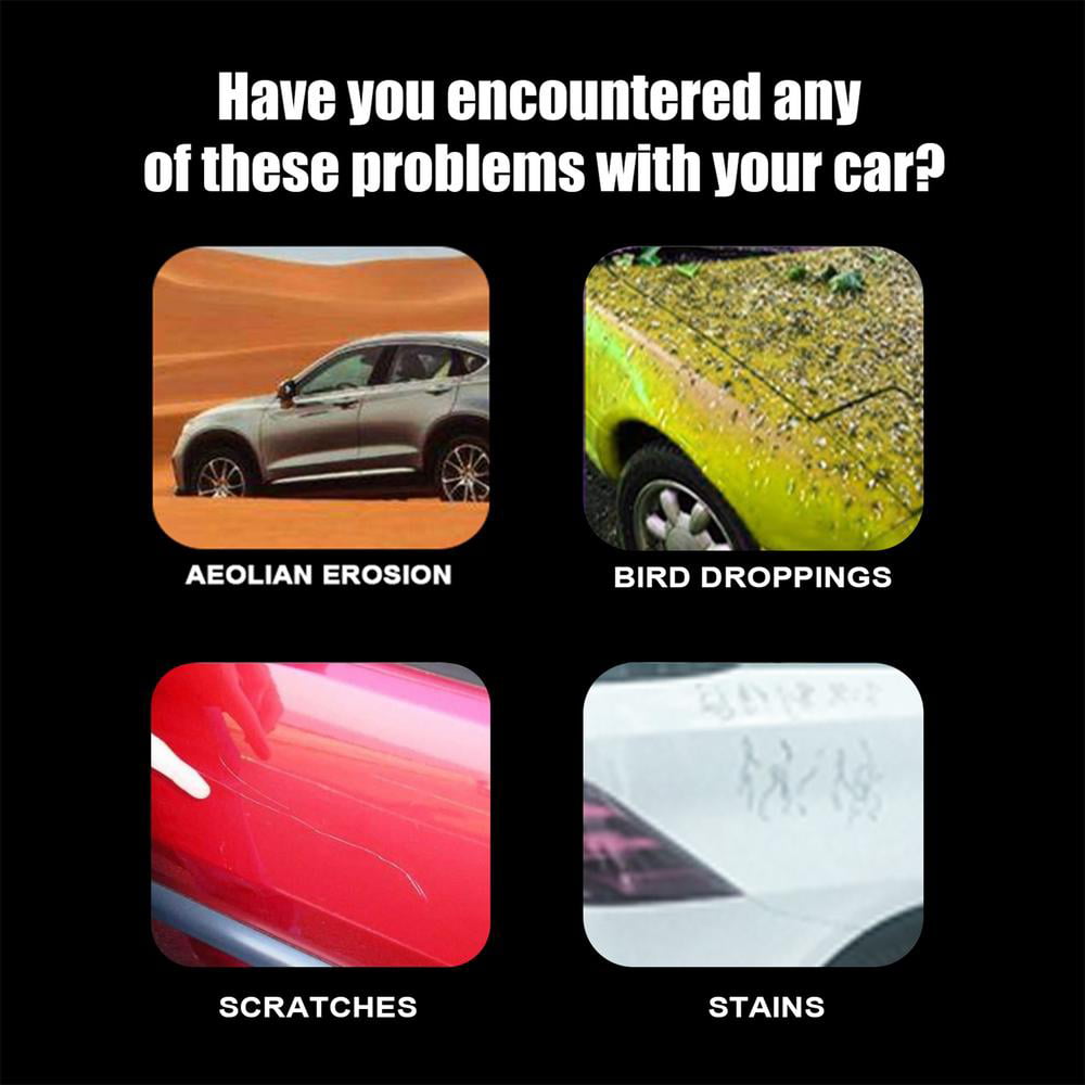 Tohuu Ceramic Coating Spray For Cars 3 In 1 Car Shield Coating Car Paint Repair Waterless Car Wash Ceramic Spray Coating Quick Car Coating Spray For Cars Motorcycle outgoing
