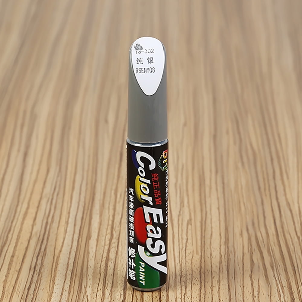 Car Scratch Repair Pen Car Remover Scratch Repair Paint Pen Clear Painting Pens Work for Various Cars Deep Scratches Silver Car Touch Up Paint Easy Repair (Silver)