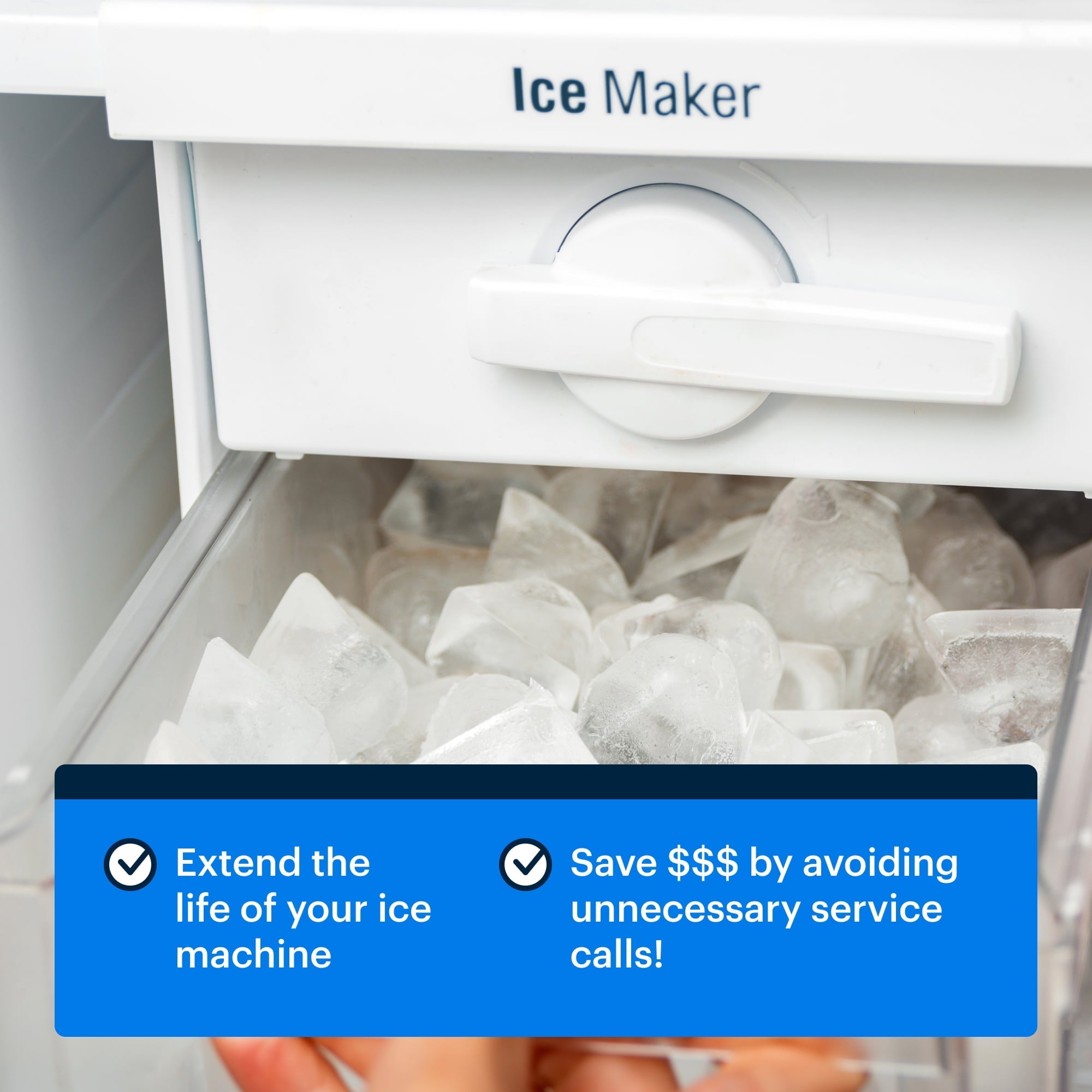 Essential Values 3-Pack Ice Machine Cleaner and Descaler,16 fl oz Compatible Ice Maker & Nickel Safe Descaler