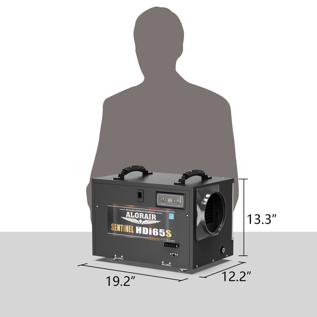 ALORAIR 120 Pints Crawl Space Dehumidifiers for Basement, Commercial Dehumidifier with Internal Automatic Drain Pump