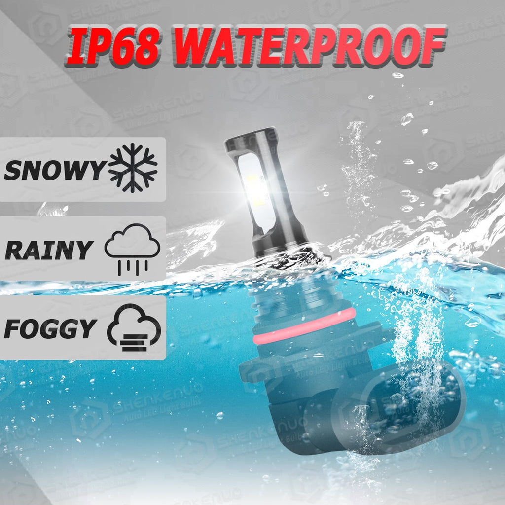 6K LED Headlight+Fog Light Bulbs For GMC Sierra 1500 2500HD 1999 2000 2001 2002