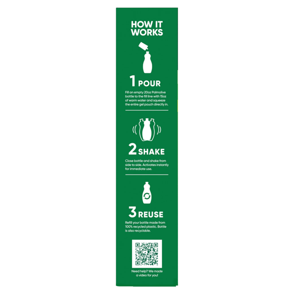 Palmolive 4X Concentrated* Dish Gel Starter Kit, Fresh Citrus Scent
