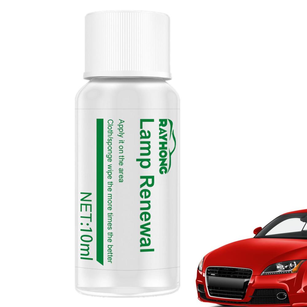 Headlight Repair Polish|Auto Headlamp Cleaning Liquid|Scratch Restoring,UV Protection,Refill Bottle of Vehicle Light Cleaner to Remove Yellowing,Scratches,Oxidation