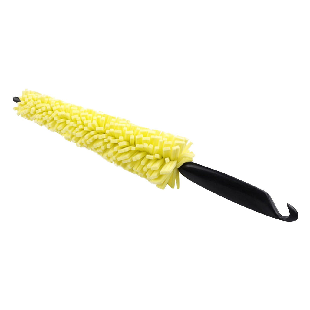 Clearance UEGEQU Wheel Cleaner Brush Car Detailing Kit Universal Cleaning Accessory for Tire, Wheel, Rim Yellow