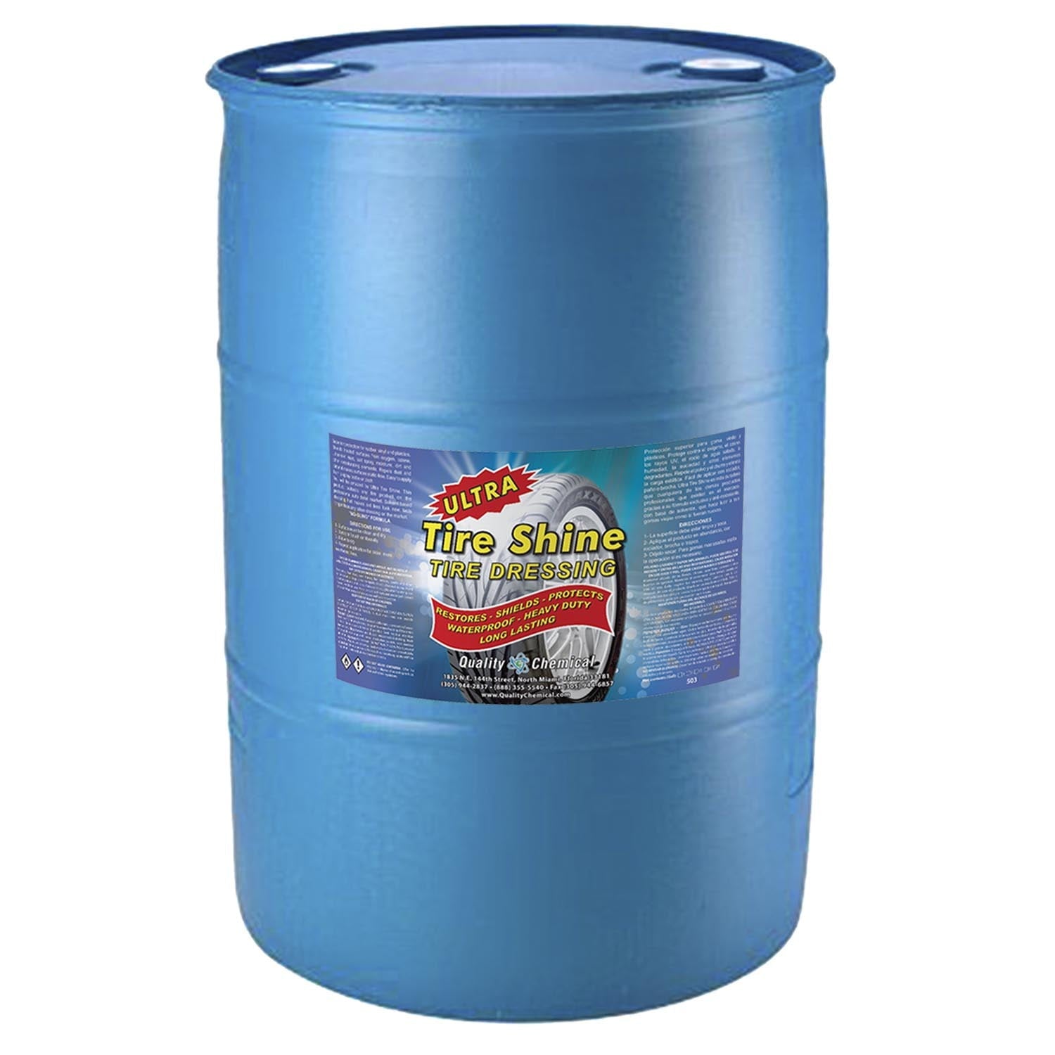 Ultra Tire Shine Solvent-Based Dressing with Silicone - 55 gallon drum
