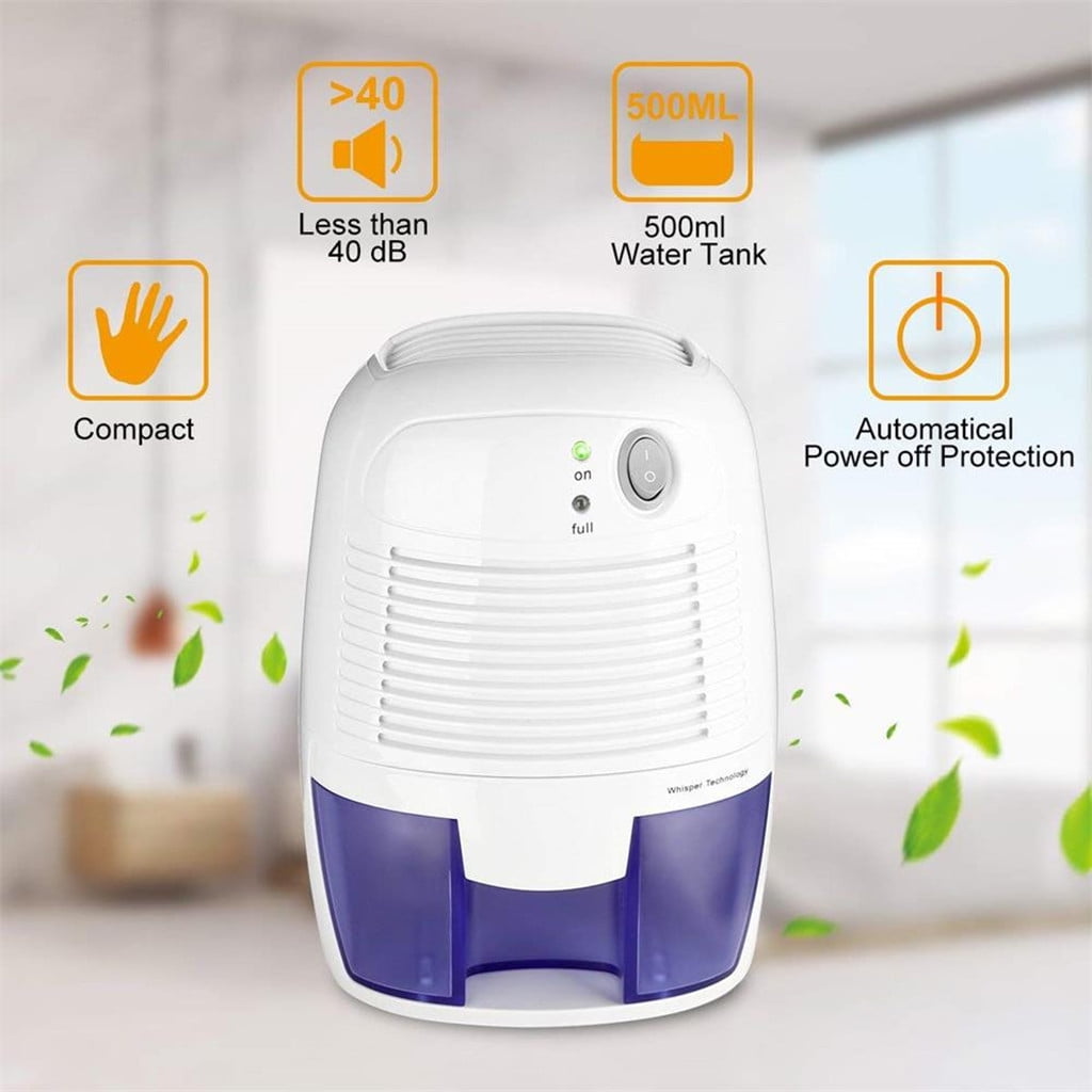 Electric Dehumidifier Air Dryer Moisture Damp Mould Drying Home Room Drying