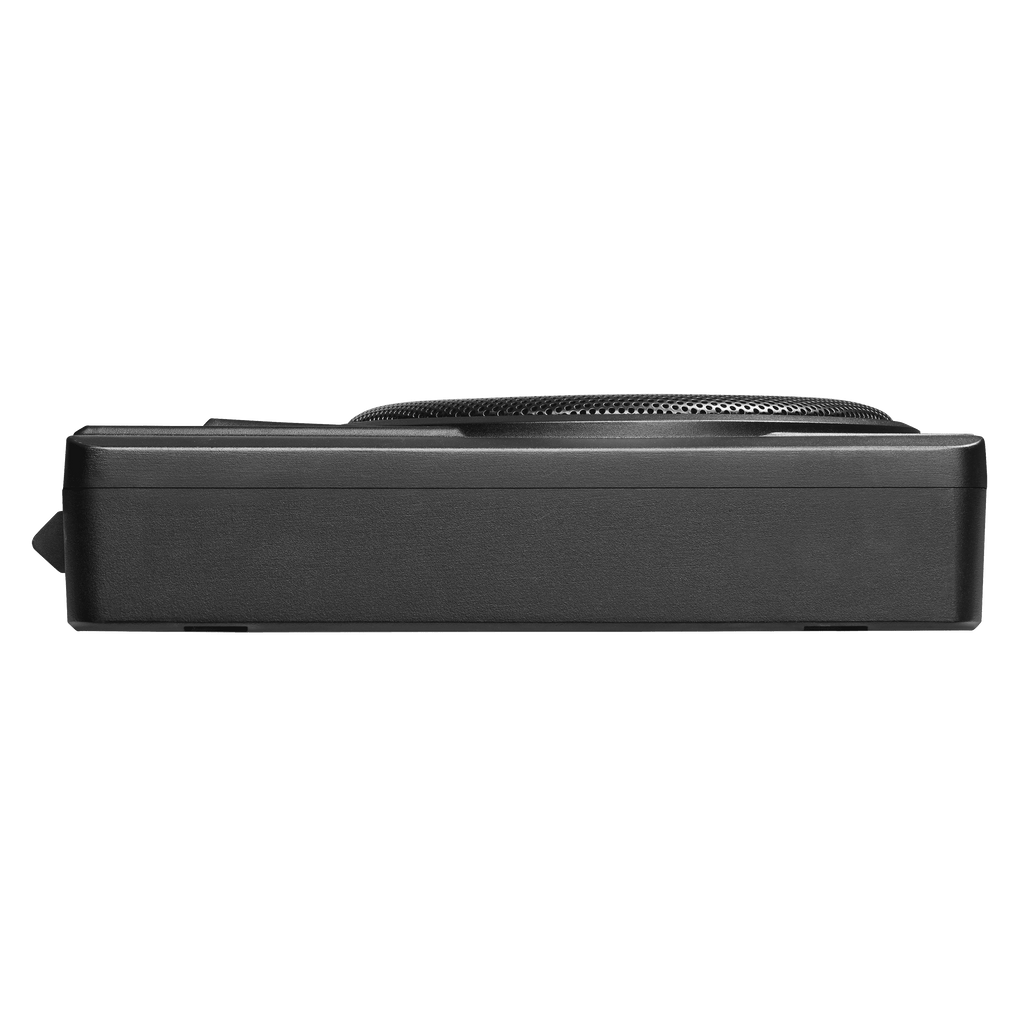BOSS Audio Systems BASS8 8 Inch Under Seat Powered Car Subwoofer – 800 High Output, Low Profile, Built In Amplifier, For Truck, Boxes and Enclosures, Remote Subwoofer Control