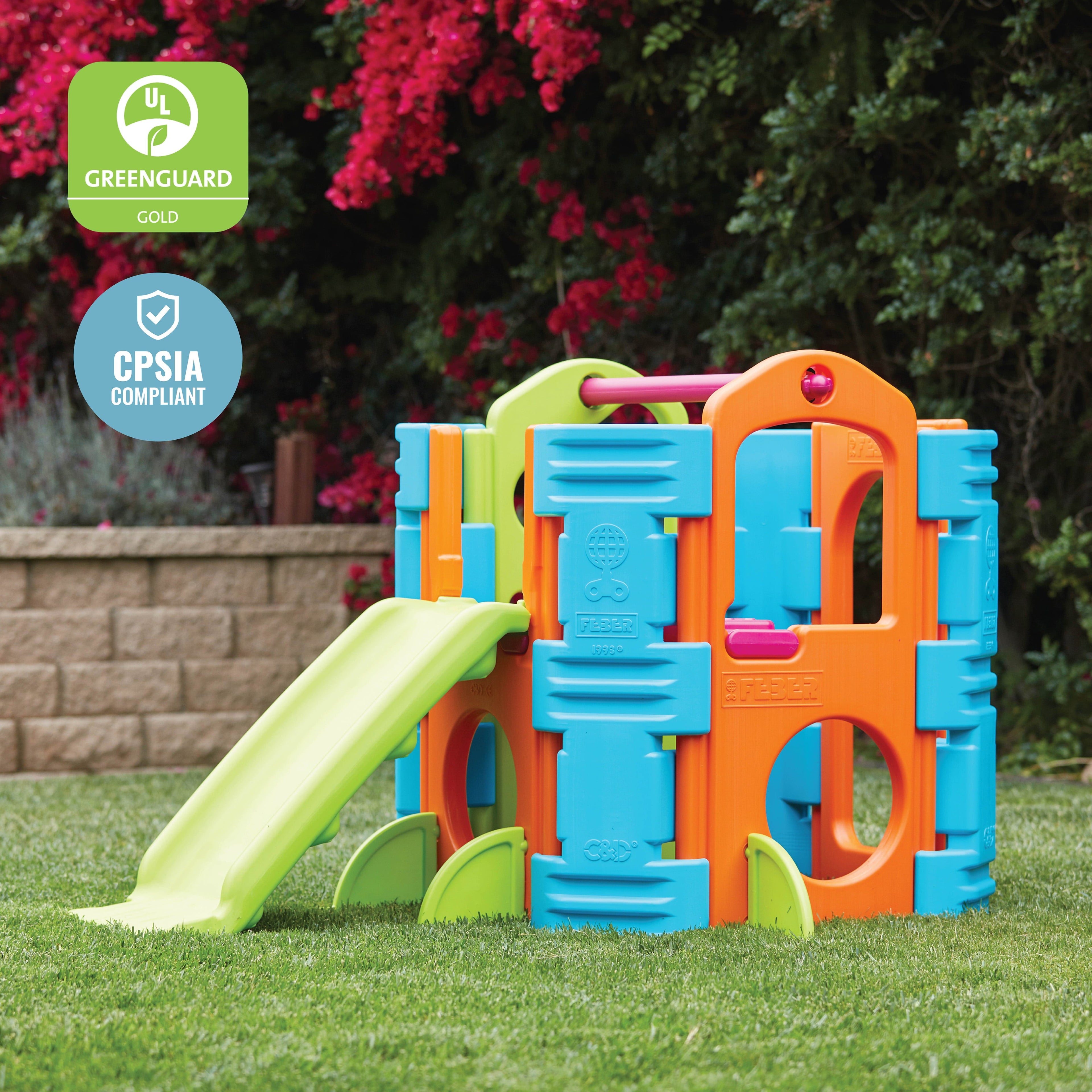 ECR4Kids Activity Park, Play Structure, Vibrant