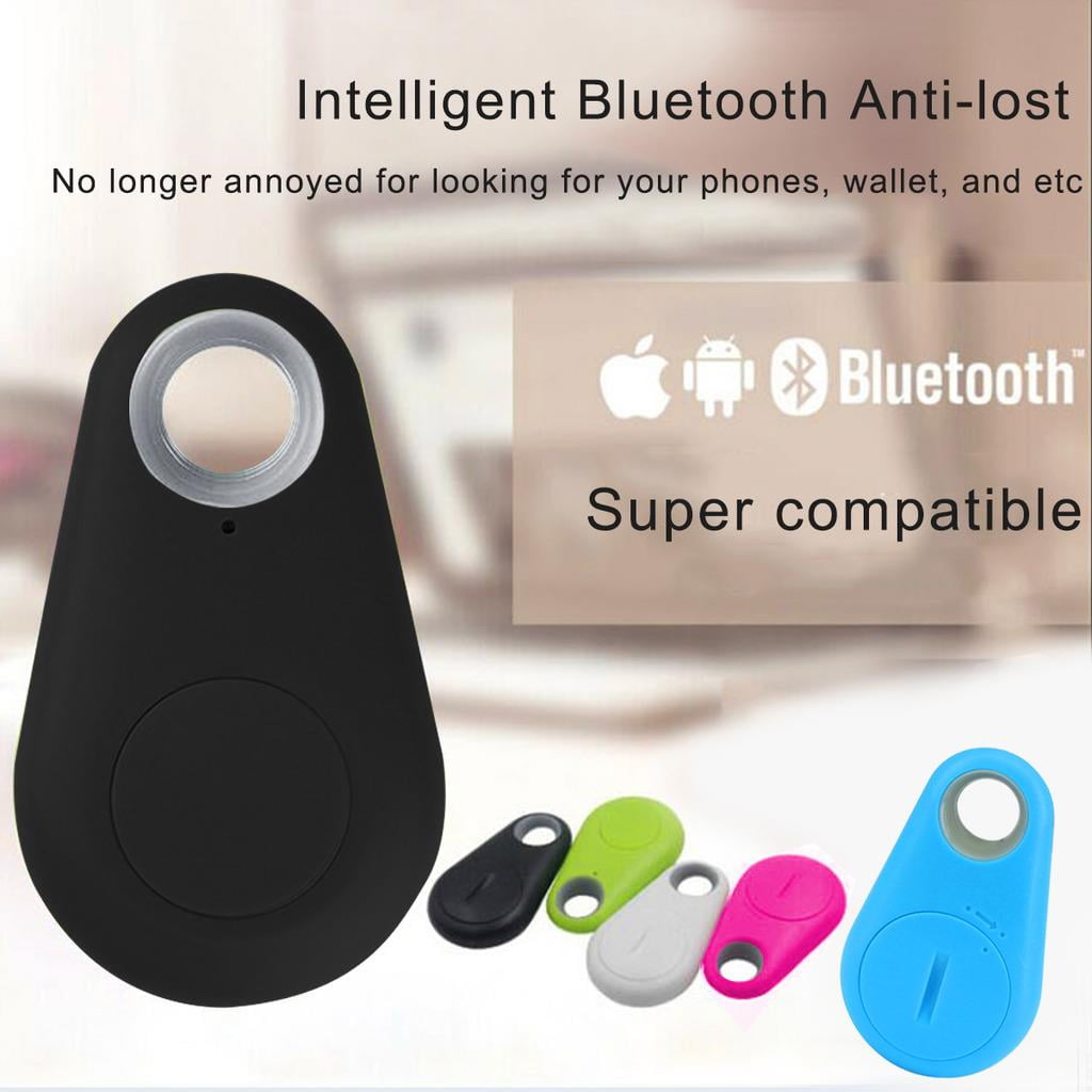 Deago Smart Remote Control Finder Bluetooth Tracer Pet dog Child GPS Locator Tag Alarm Wallet Key Tracker Anti-Lost White