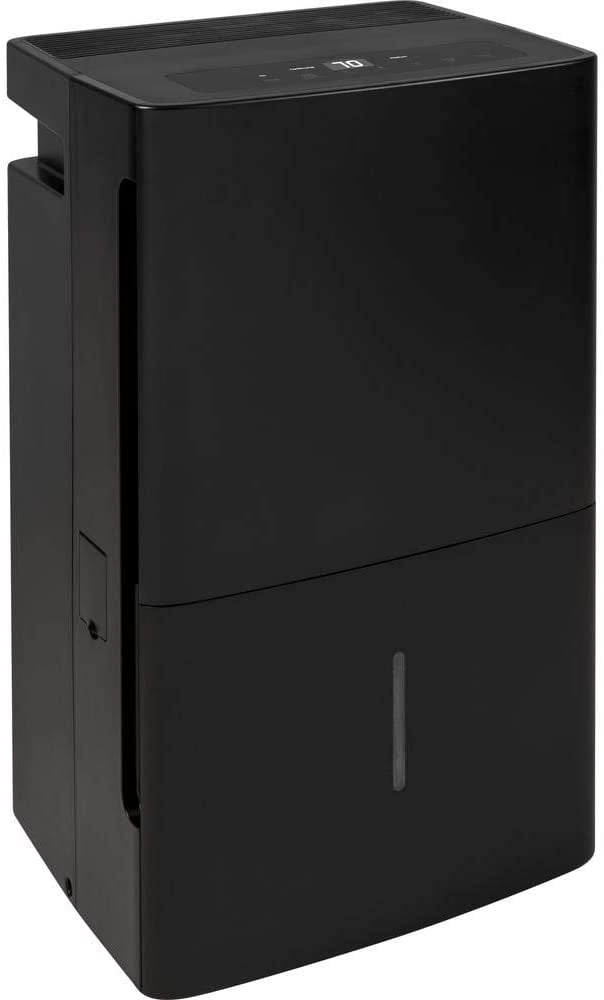 Restored GE Appliances 70-Pint Energy Star Dehumidifier, ADEW70LW, Black (Refurbished)