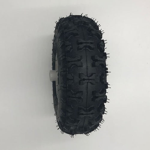 4.10x3.50-4 2 Ply Gray Snow Hog Wheel 3/4" Hub