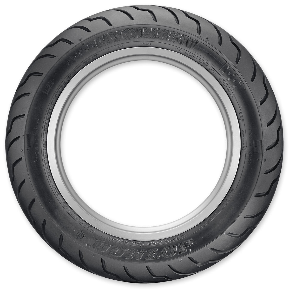Dunlop American Elite Rear Motorcycle Tire 180/65B-16 (81H) Black Wall