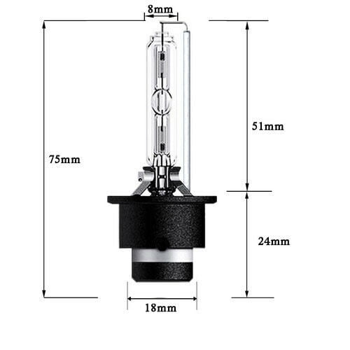For Lexus ES350 2007-2015 D4S Xenon HID Headlight Replacement Bulb Stock Qty2