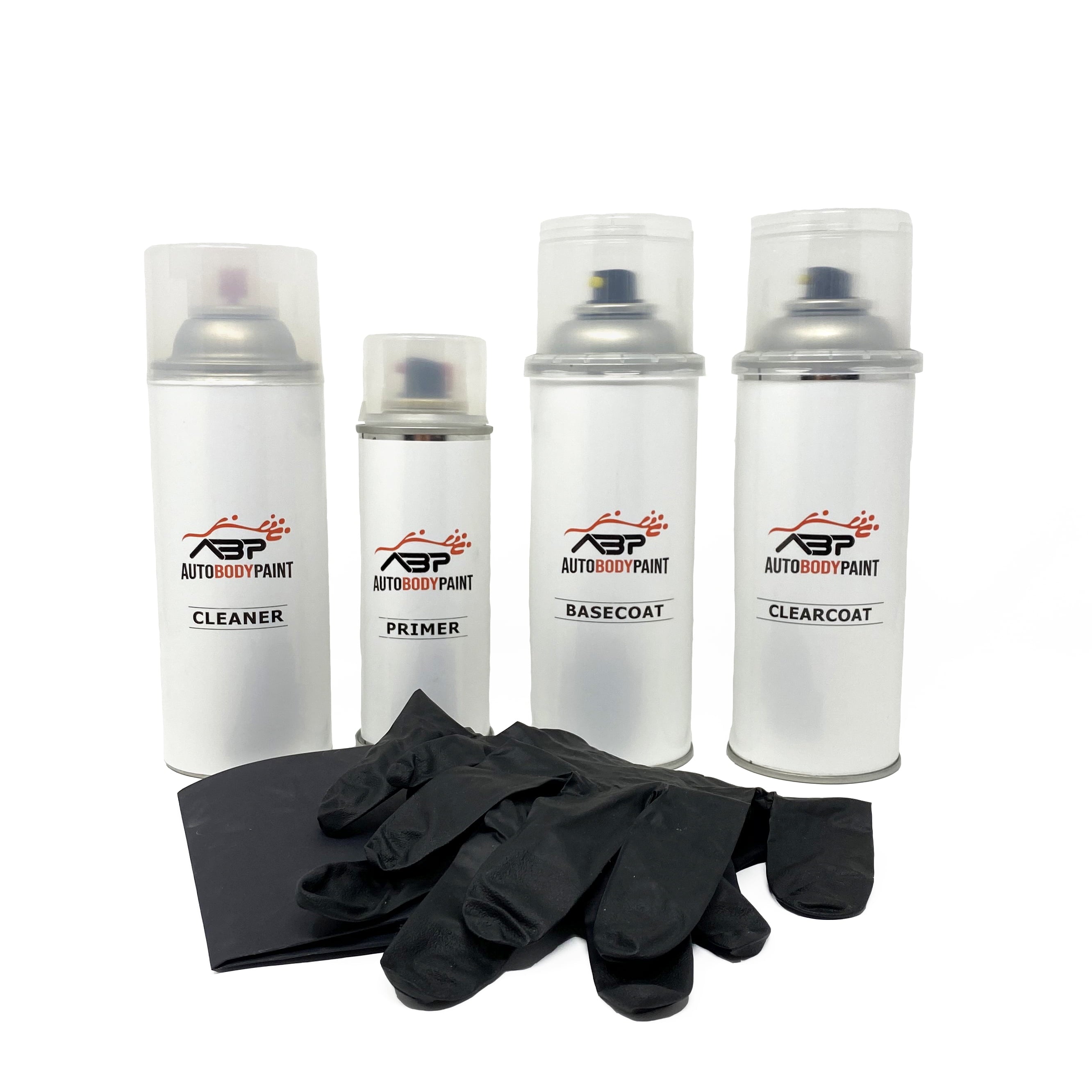ABP Repair Paint Basecoat, Clearcoat (1K), Primer (1K) and Prep Kit Compatible With Champagne Silver Metallic Chevrolet Impala || Code: 102V