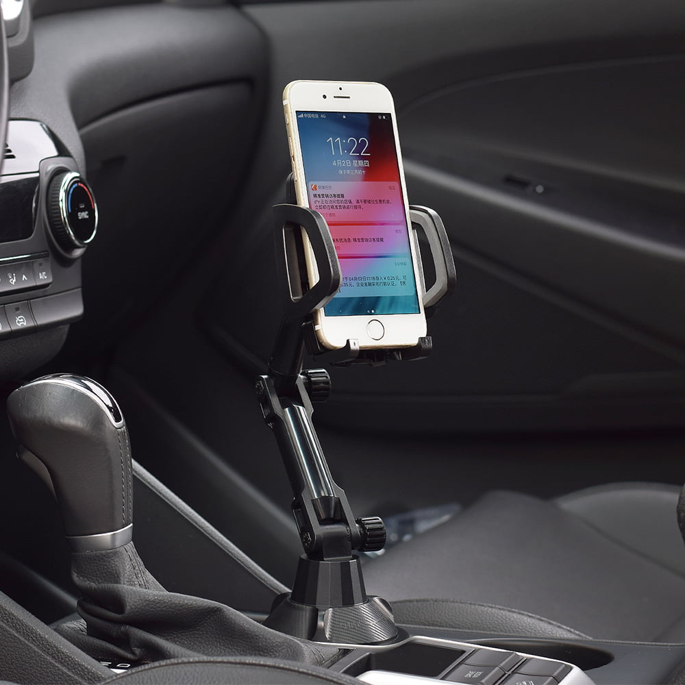 Universal Car Cup Holder Phone Mount Cell Phone Holder Adjustable Cup Holder Cradle Car Mount with Flexible Long Neck for Cellphone