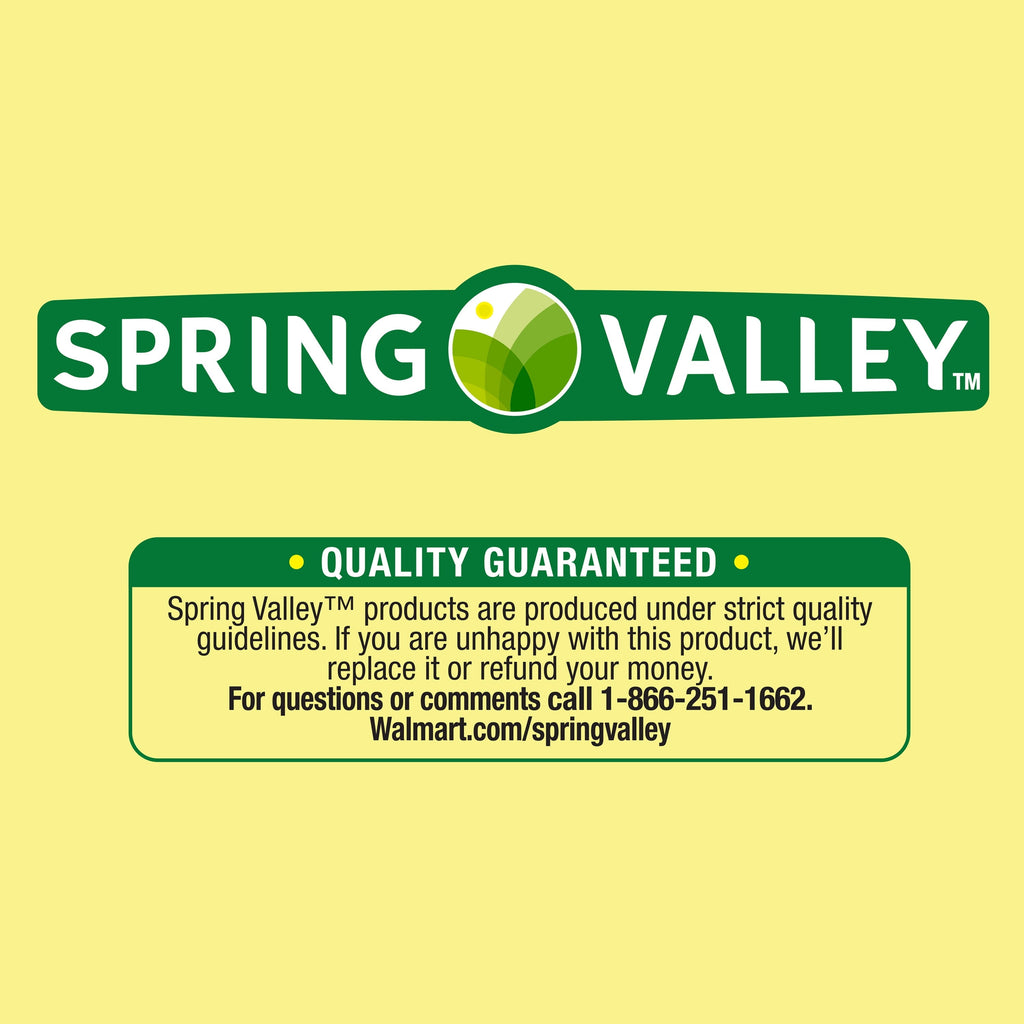 Spring Valley Vitamin D3 Softgels, 125 mcg per Softgel, 5,000 IU, 250 Count