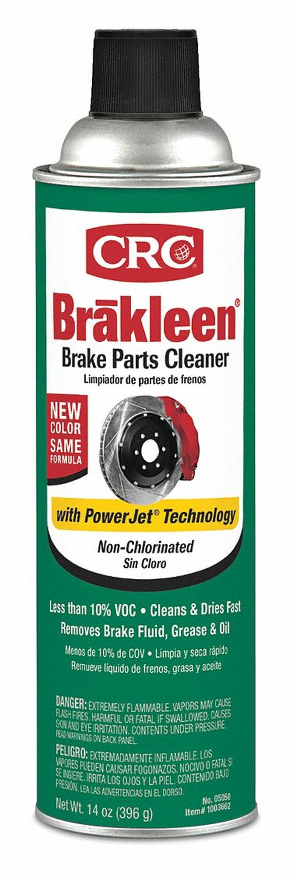 Crc Brake Parts Cleaner, 20 oz. Aerosol 05050 05050 ZO-G2882914