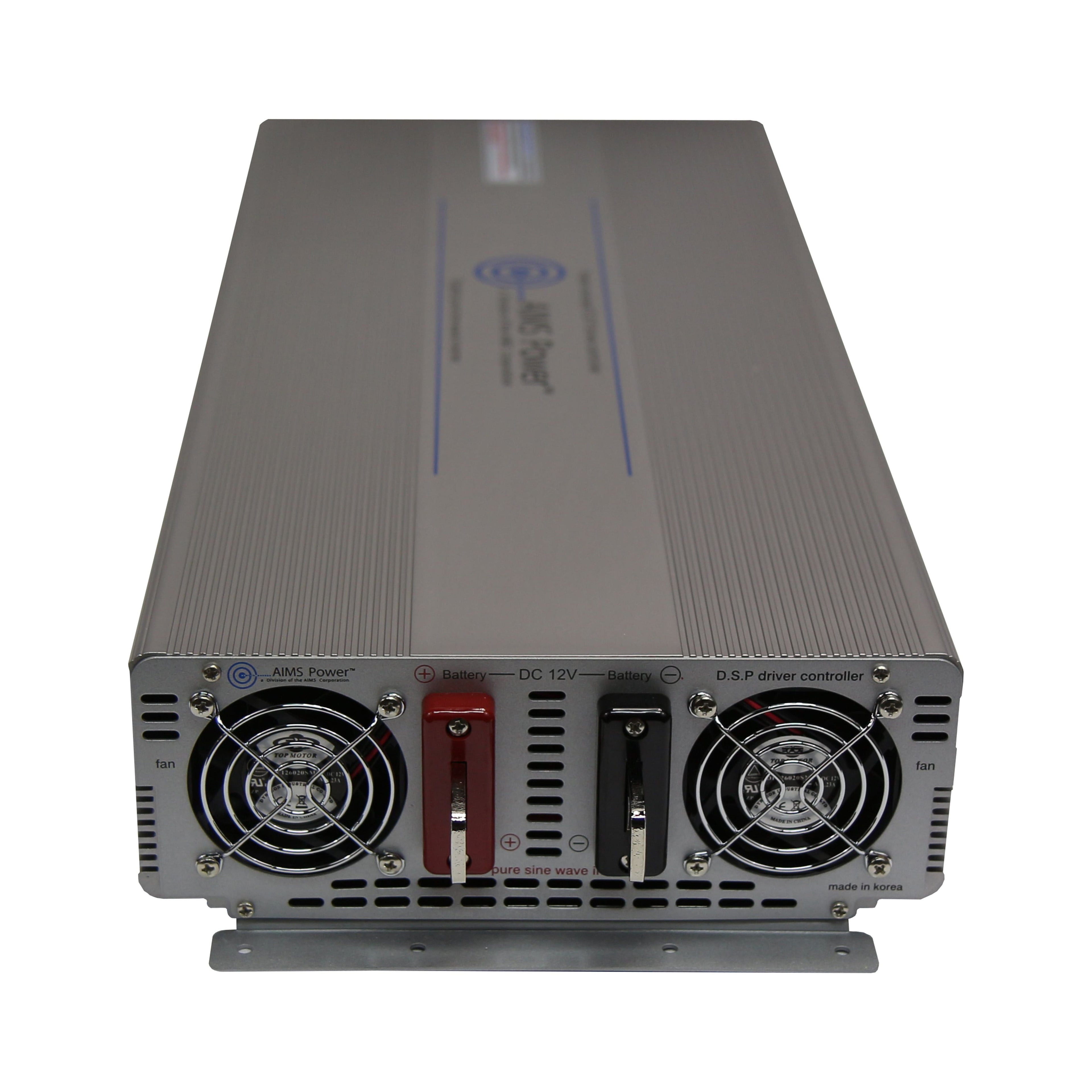 Aims Power Inverter,120V AC Output Voltage,8.9 in W  PWRIG300012120S