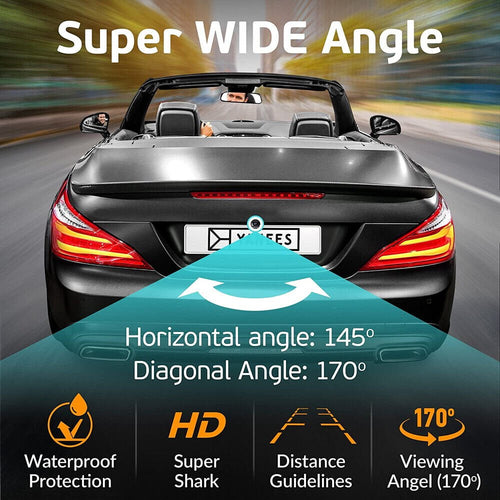 7" TFT LCD Monitor, Wireless Rear View Cams 2.4G Extra Long Range Signal Waterproof Backup Camera with Night Vision Reverse Camera, Vehicle Backup Cameras Kit for Car Truck