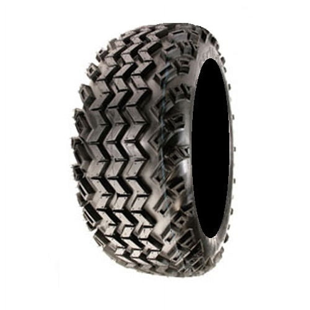 Fairway Alloys Aggressor Golf Wheels 12" 23x10-12 Sahara Tires E-Z-GO & Club Car