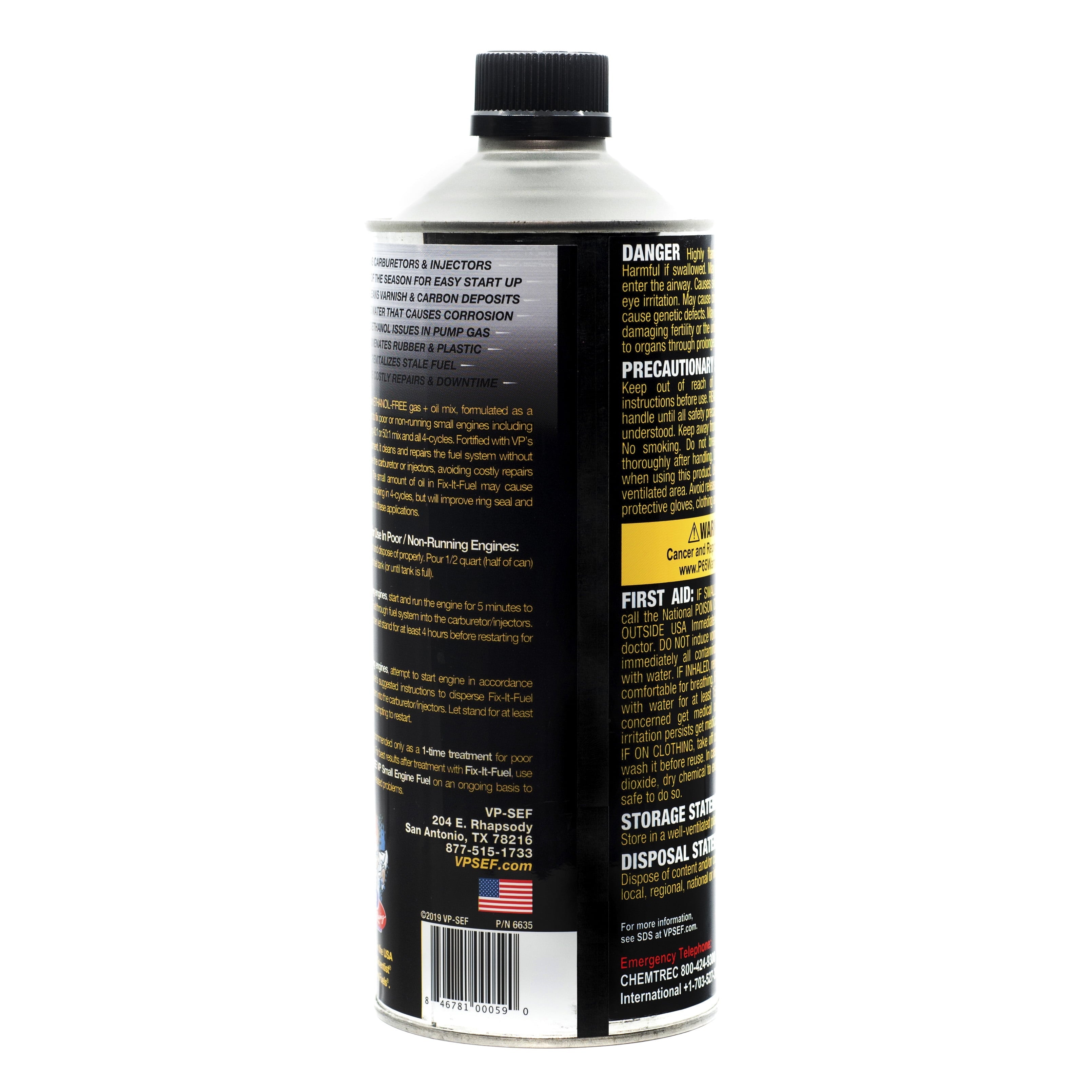VP Racing Fuels Fix It Fuel Quart Motor Treatment - 6635